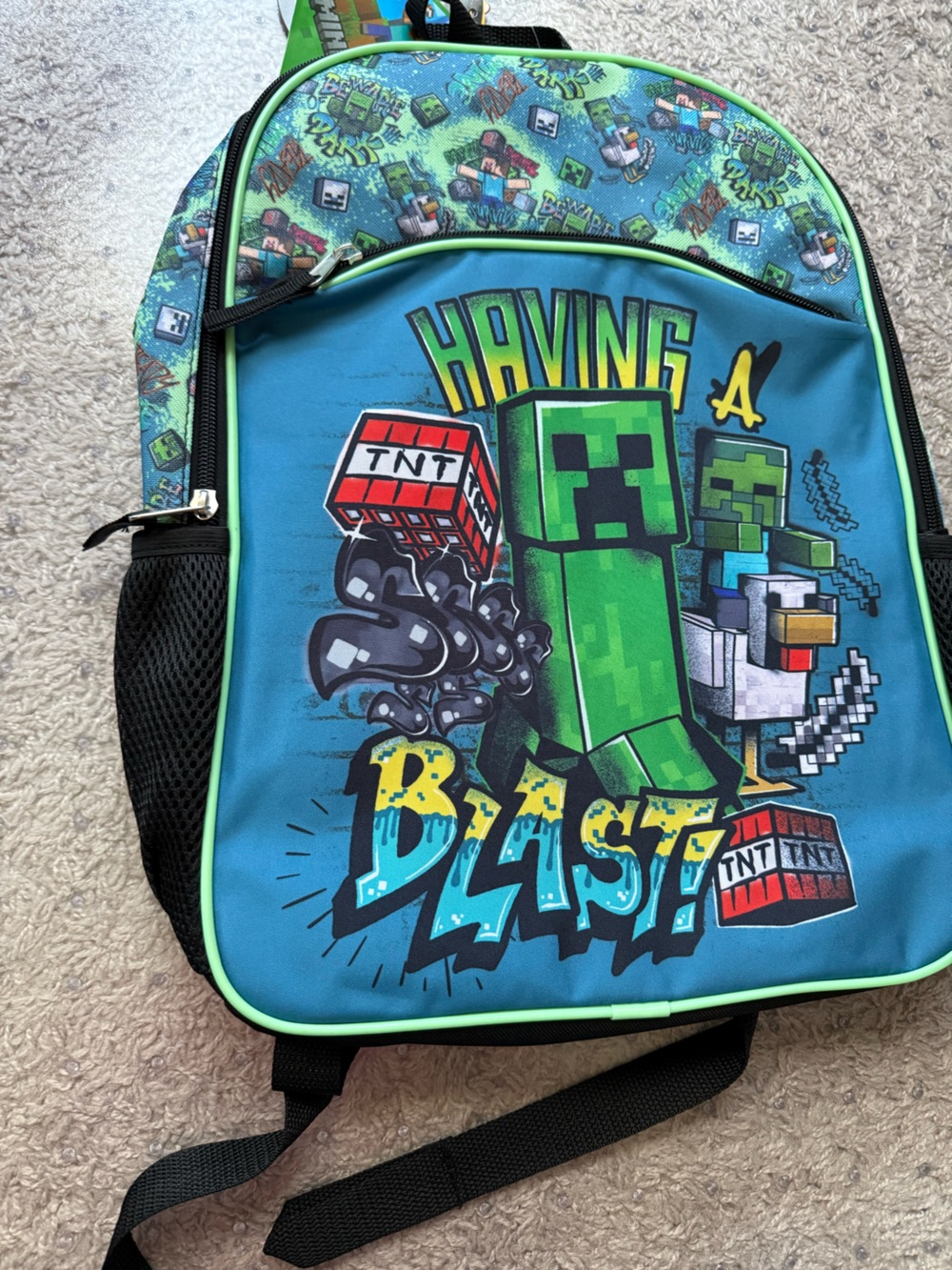 Minecraft Backpack - Picture 5 of 7